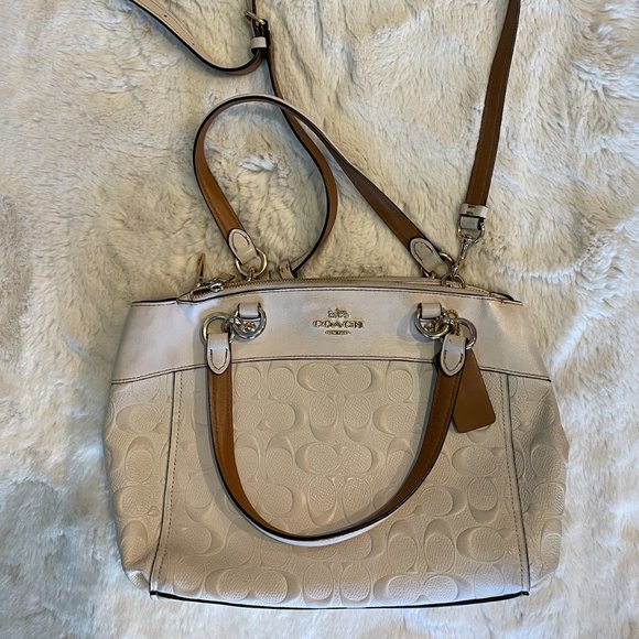 Coach white bag - Picture 2 of 3